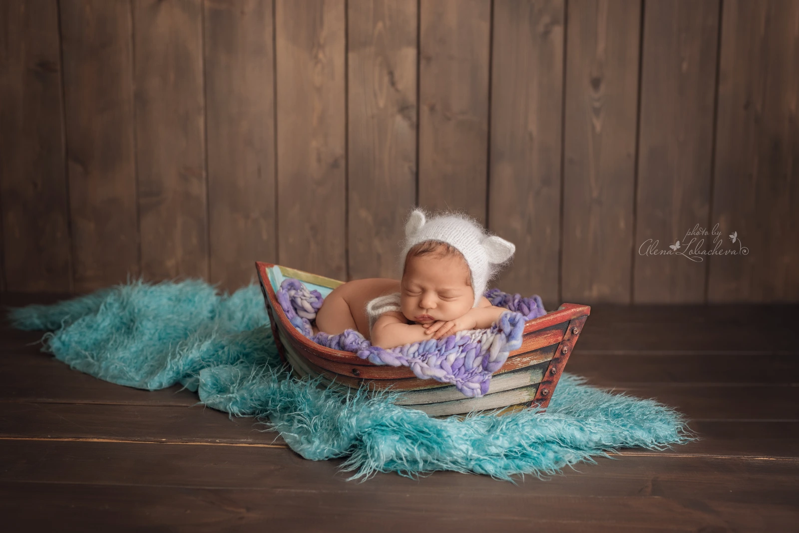 Newborn portrait by Alena Lobacheva in Charlotte, NC