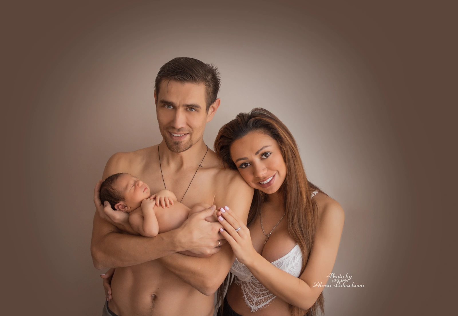 Newborn portrait by Alena Lobacheva in Charlotte, NC
