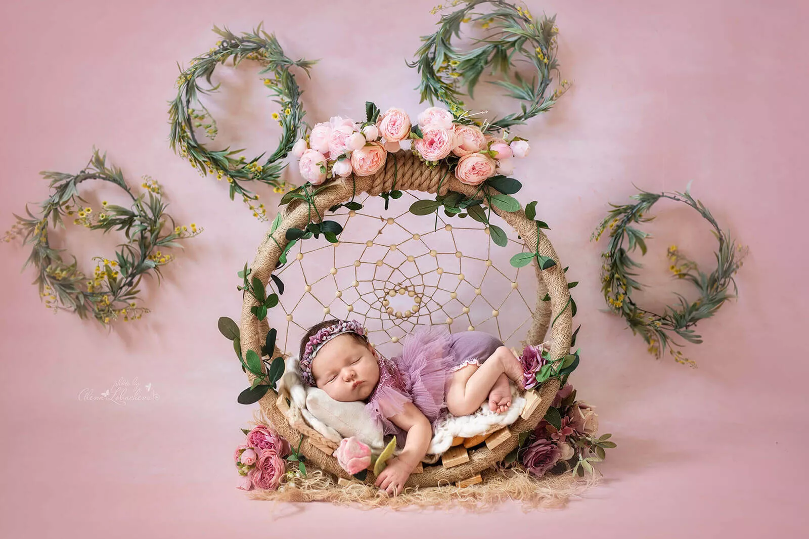 Newborn portrait by Alena Lobacheva in Charlotte, NC