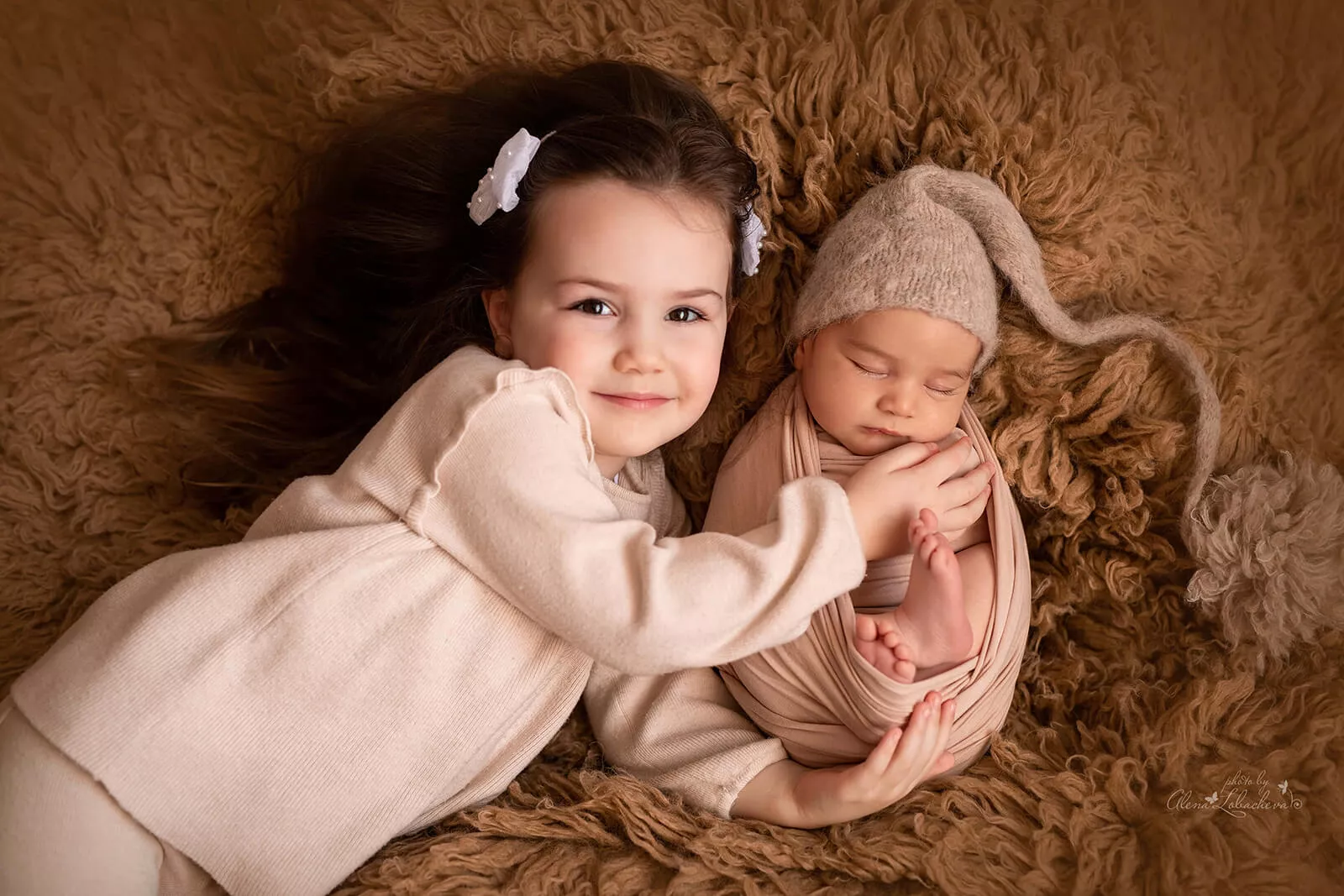 Newborn portrait by Alena Lobacheva in Charlotte, NC