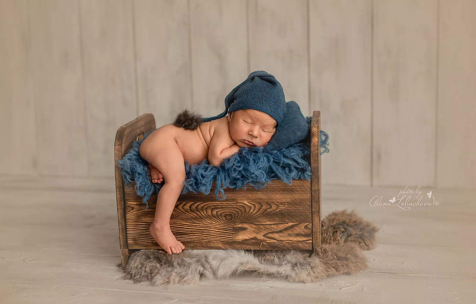 Newborn portrait by Alena Lobacheva in Charlotte, NC