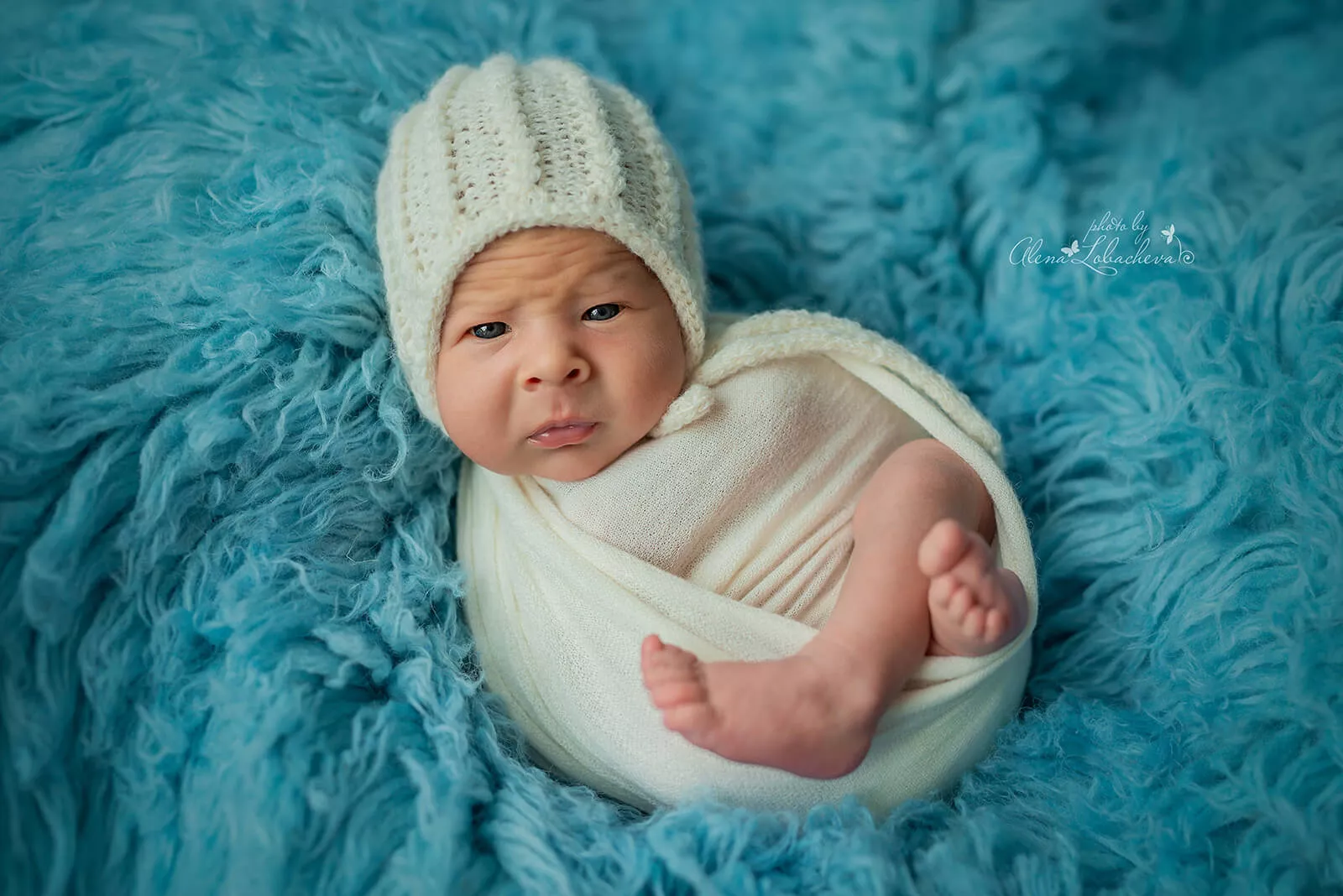 Newborn portrait by Alena Lobacheva in Charlotte, NC