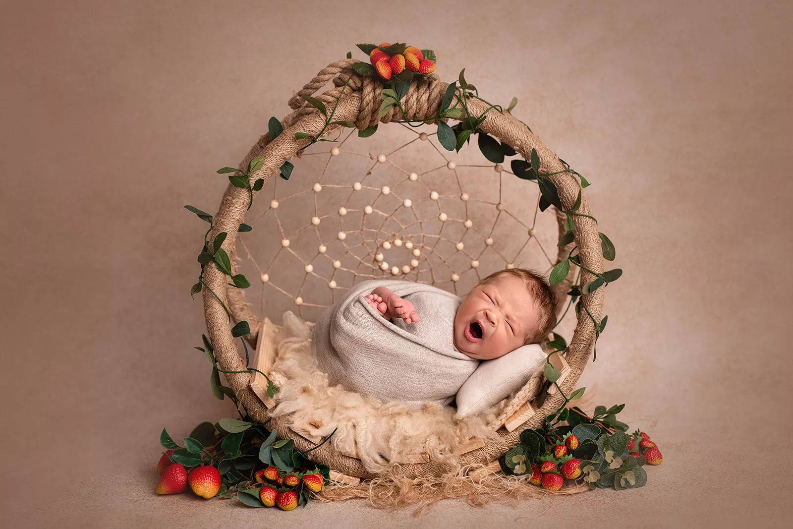 Newborn portrait by Alena Lobacheva in Charlotte, NC