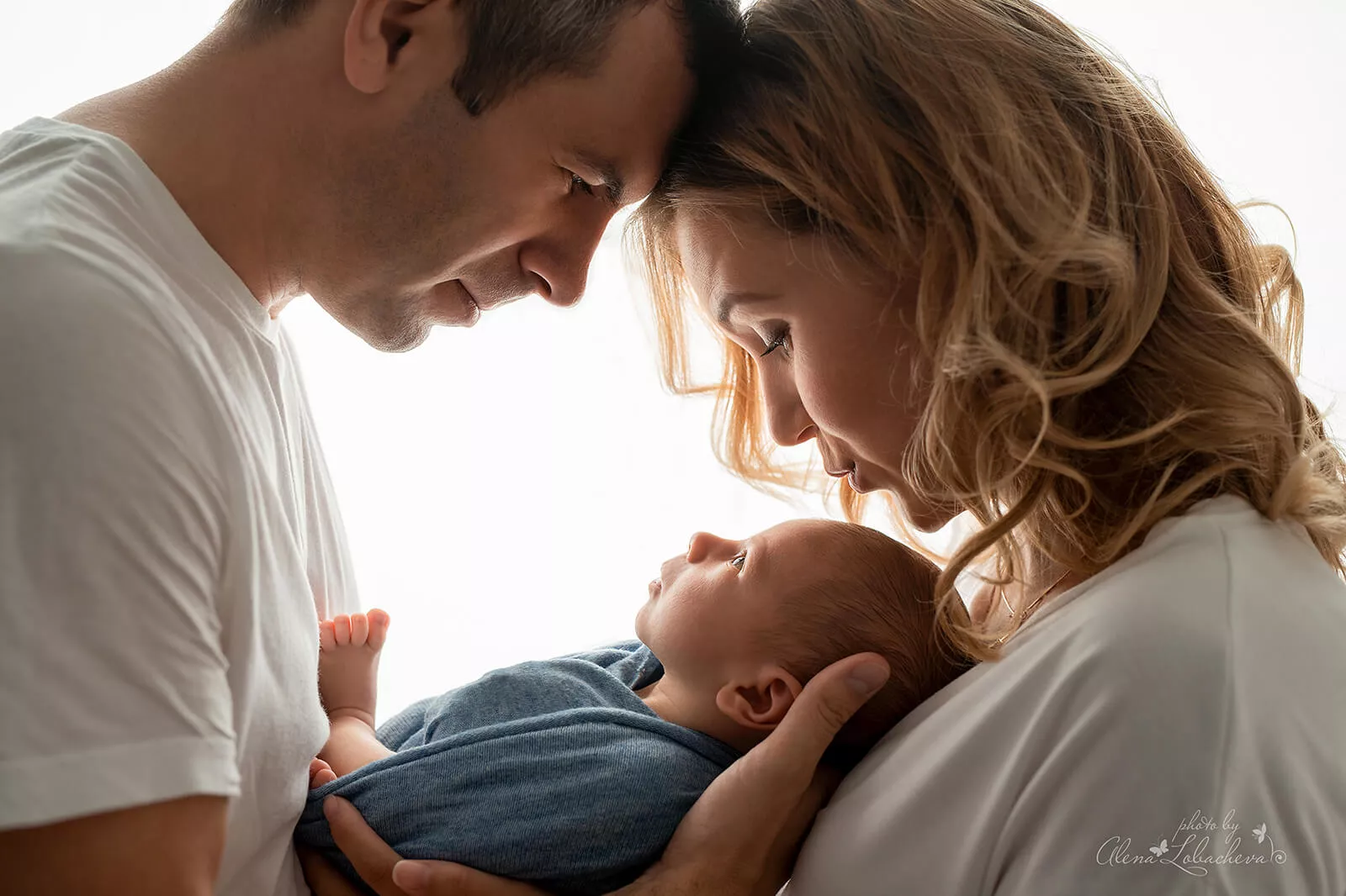 Newborn portrait by Alena Lobacheva in Charlotte, NC